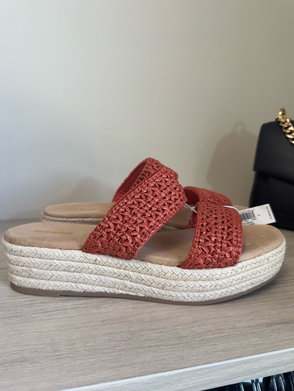Old Navy Double-Strap Espadrille Platform Sandals - Picture 5 of 13